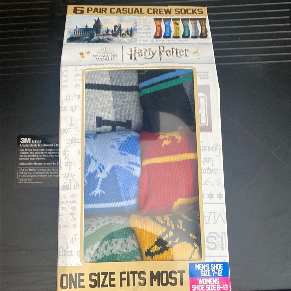Warner Bros. Harry Potter Crew Socks - Multicolor Set - Unisex